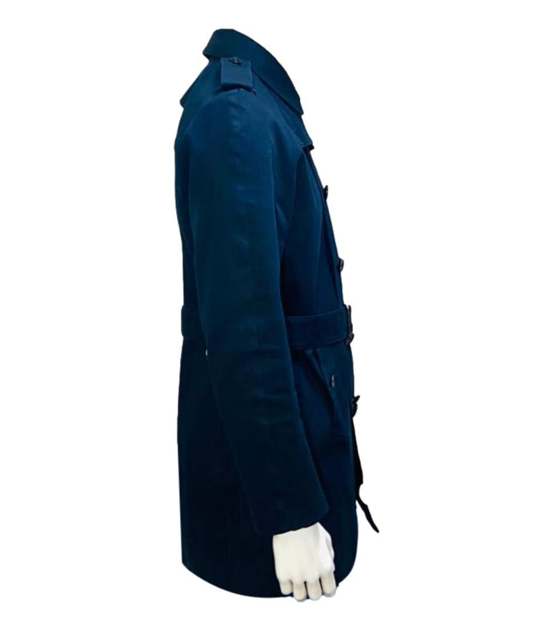 Sandro Cotton Trench Coat. Size XXL