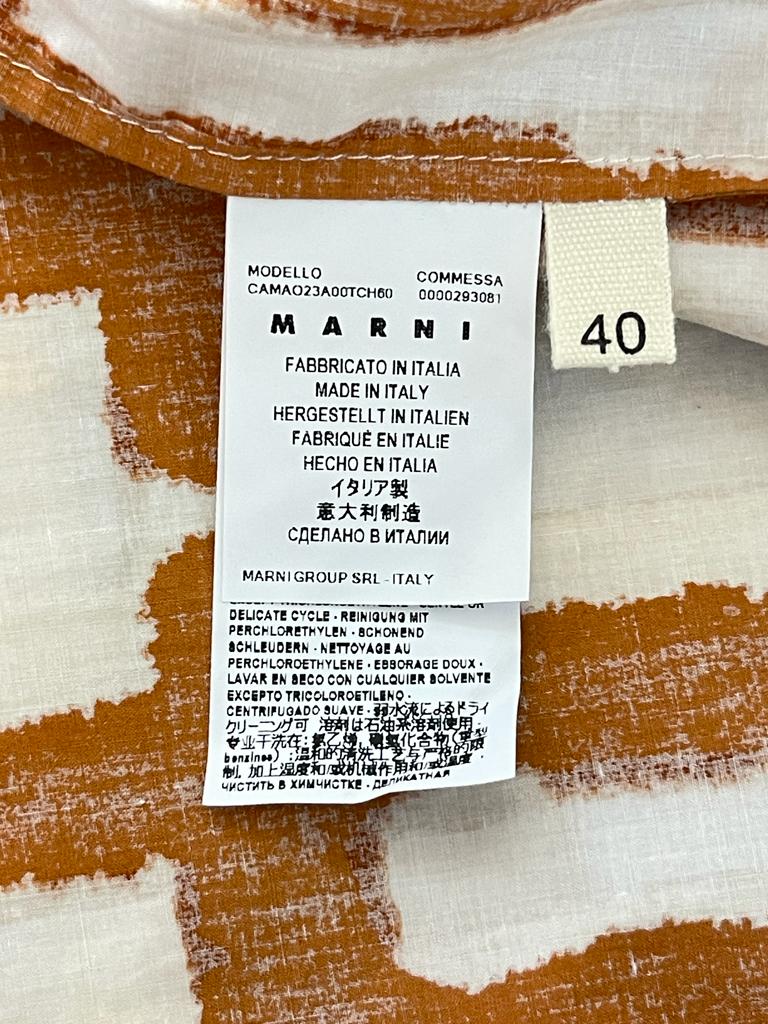 Marni Cotton Shirt. Size 40IT