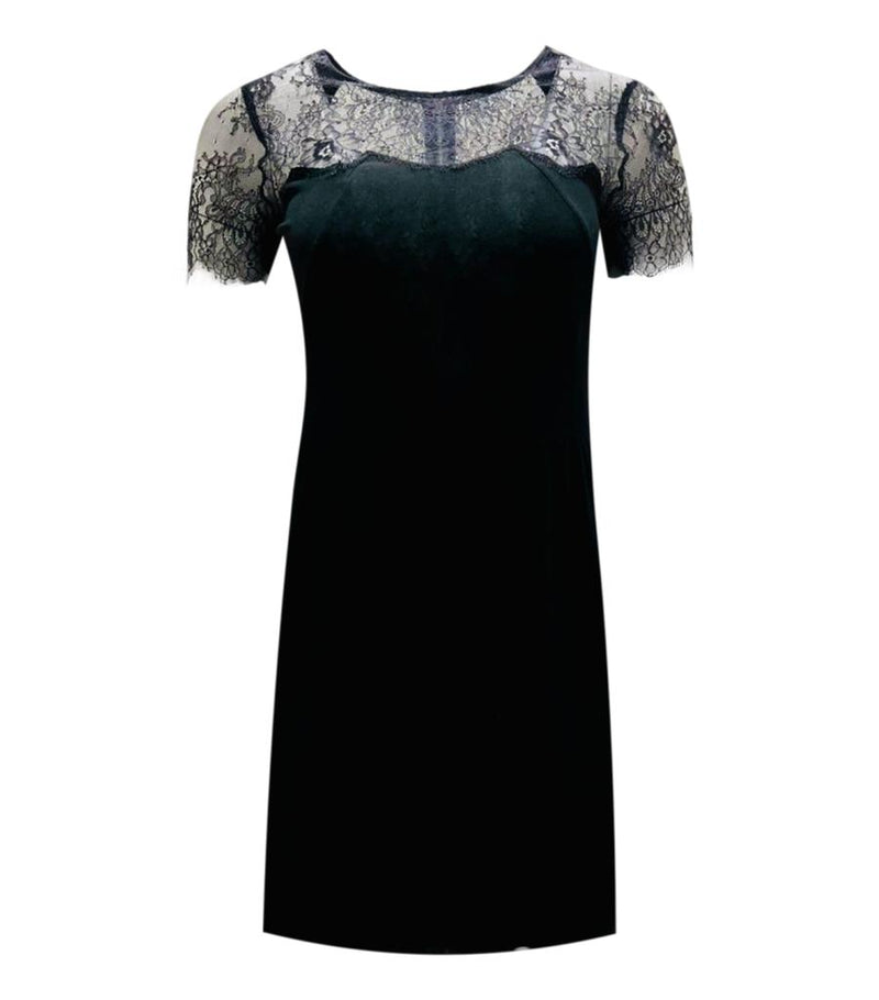 Sandro Lace Detailed Mini Dress. Size 1