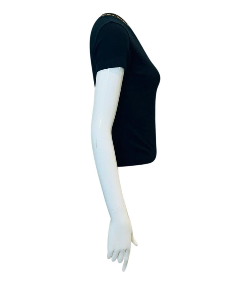 Fendi Wool Logo Top. Size 40IT