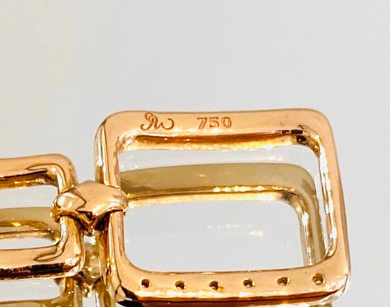 18k Rose Gold & Diamond Necklace