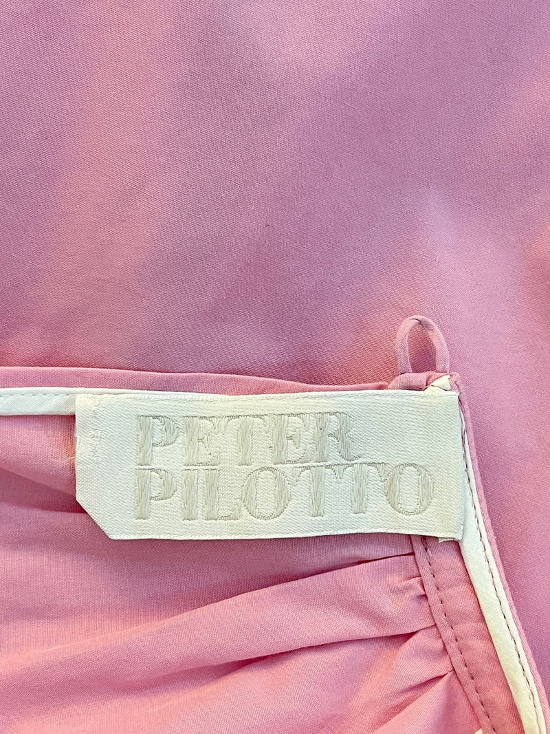 Peter Pilotto Cotton Cold Shoulder Top. Size 8UK