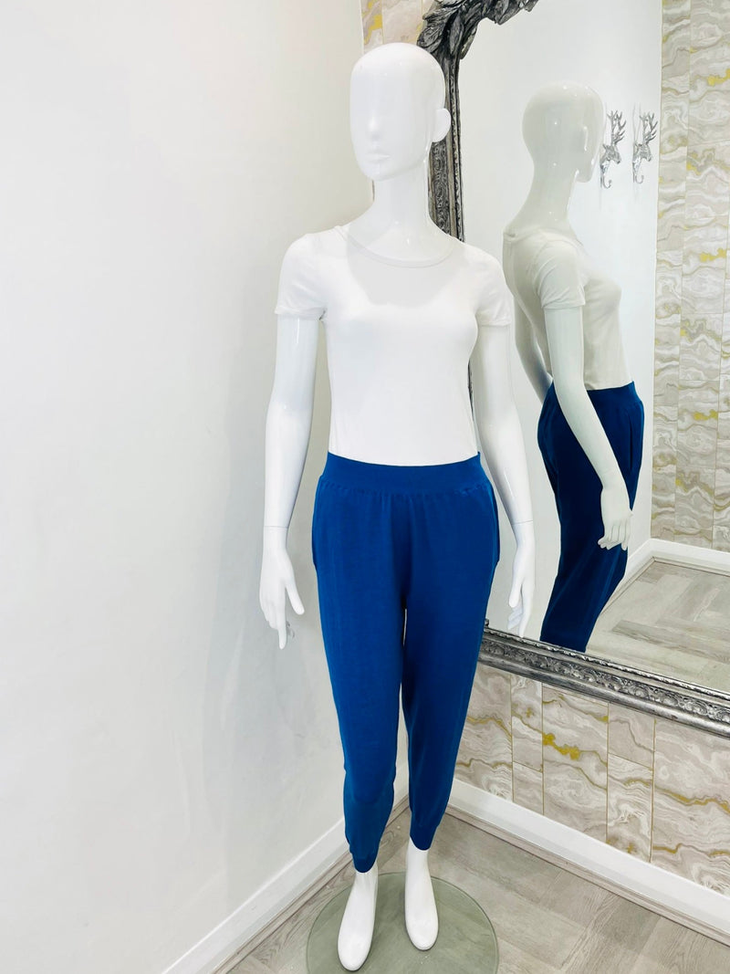 Stella McCartney Wool & Silk Knitted Joggers. Size S