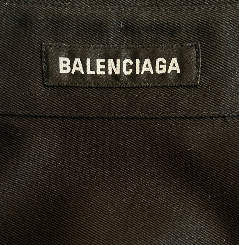 Balenciaga Logo Shirt. Size 38
