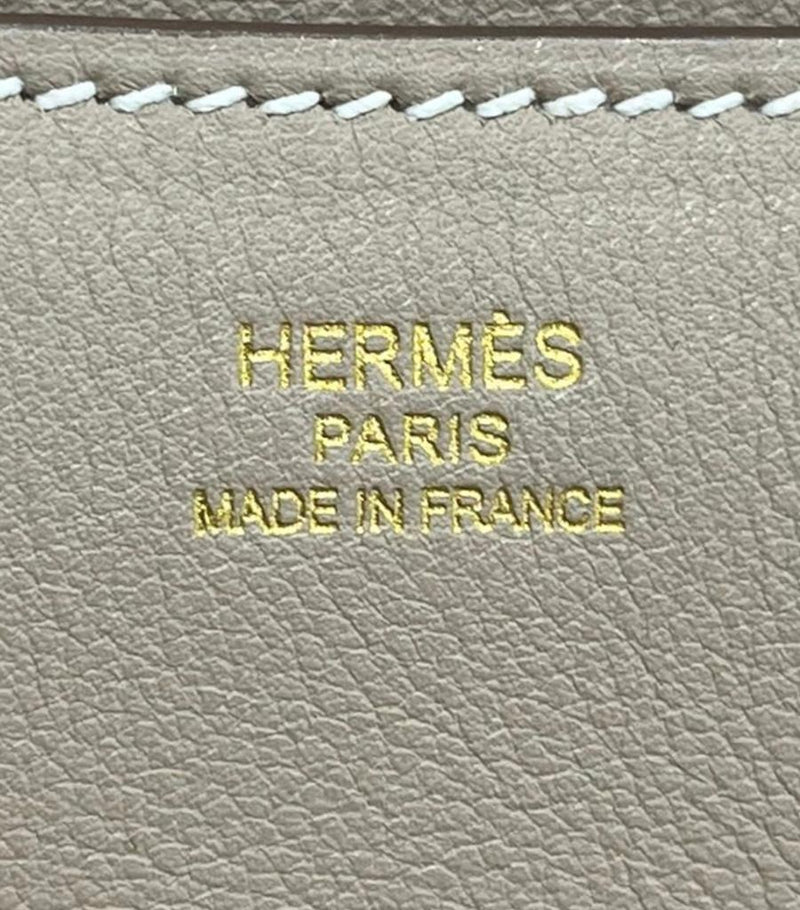 Hermes Constance Elan Crossbody Leather Bag