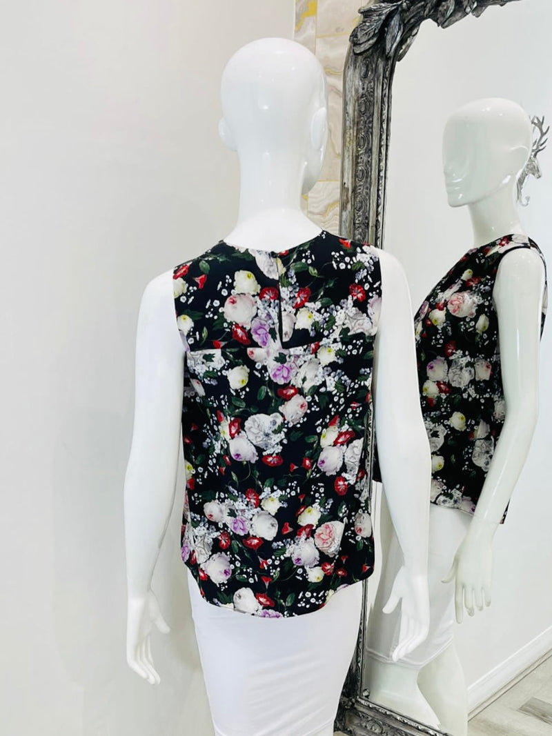 Erdem Floral Top. Size S