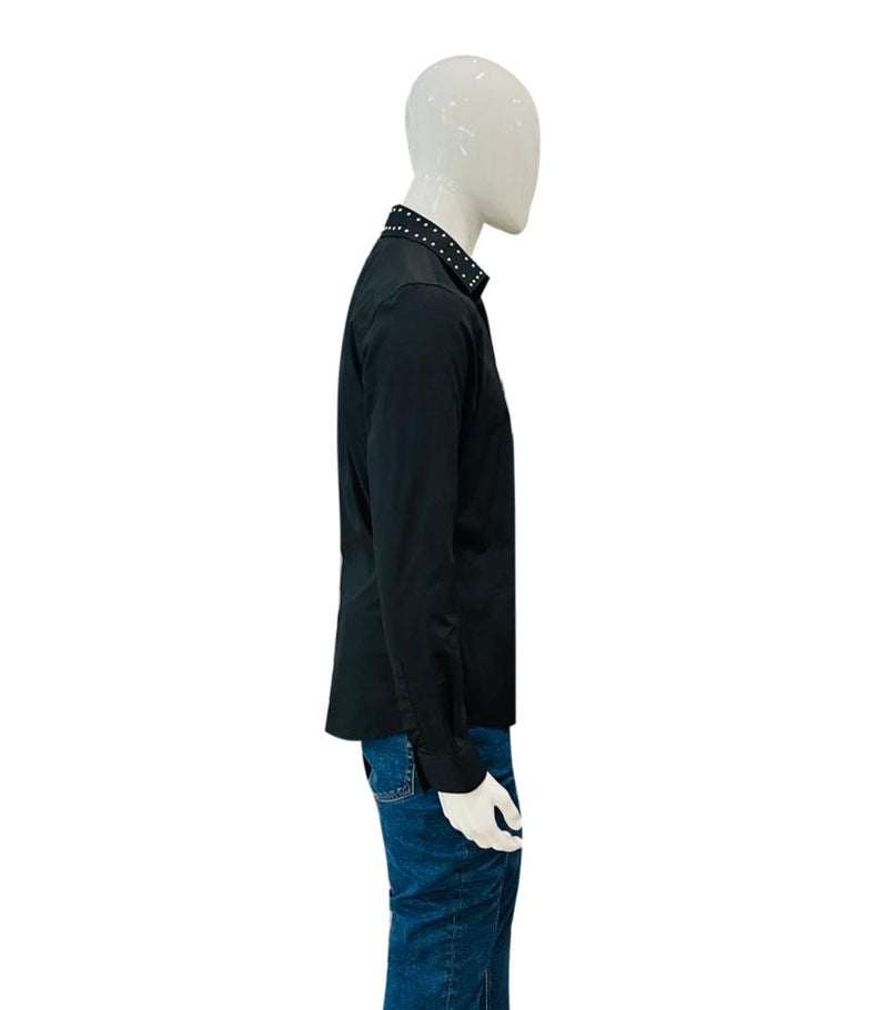 Givenchy Cotton Studded Shirt. Size 42