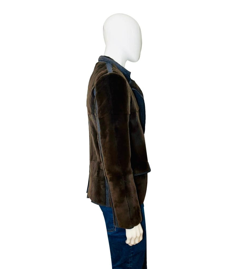 Lanvin Marten Fur Jacket. Size 50FR