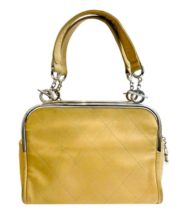 Chanel 'CC' Logo Leather Handbag