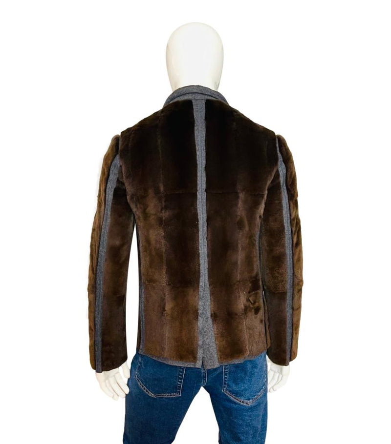 Lanvin Marten Fur Jacket. Size 50FR