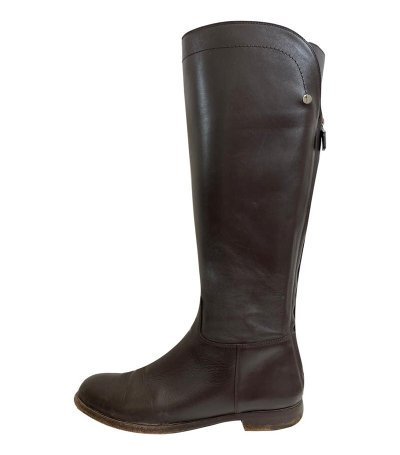 Loro Piana Leather Riding Boots. Size 40