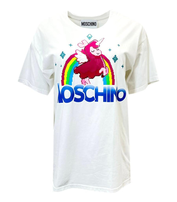 Moschino Couture Unicorn T-Shirt. Size S