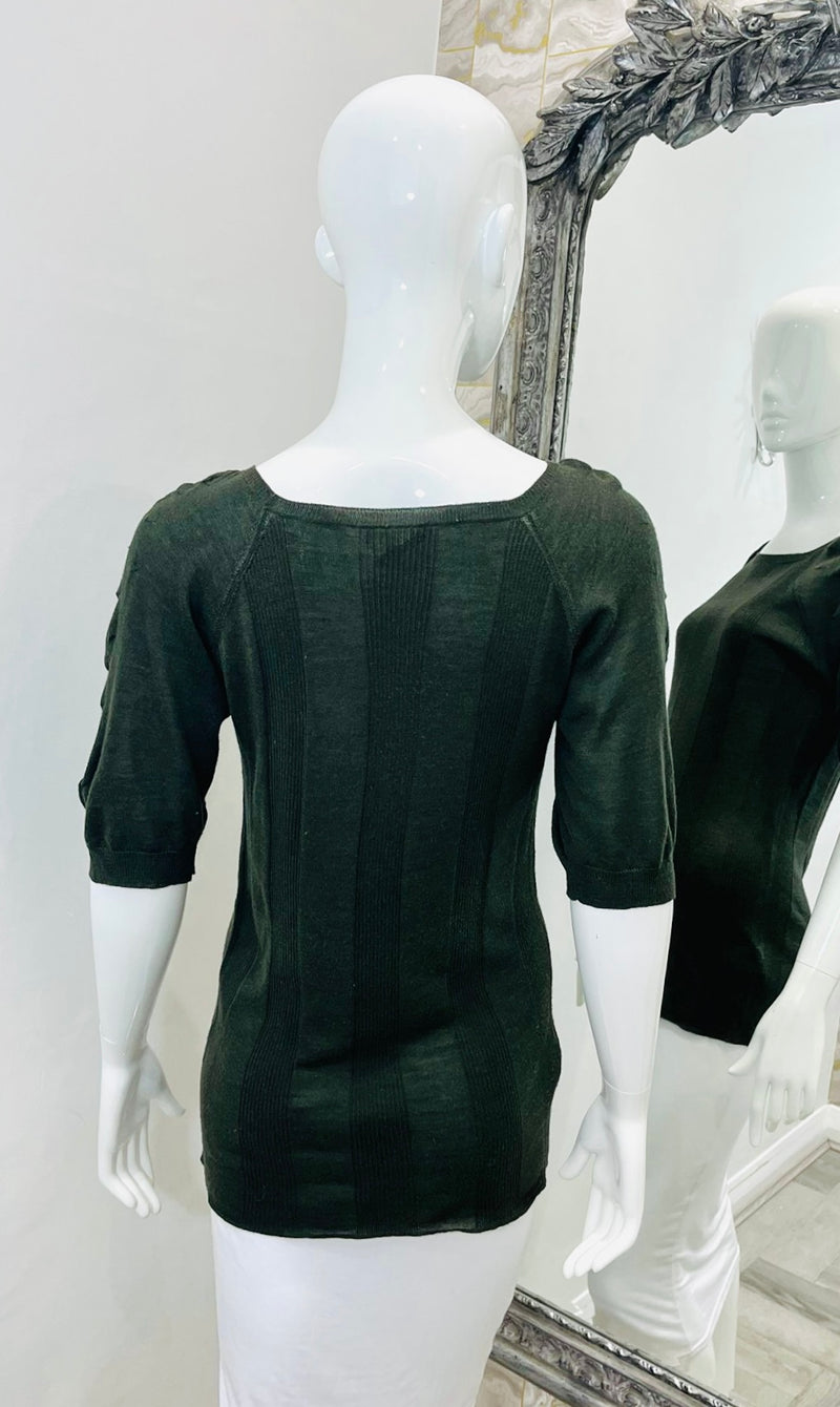 Prada Wool & Silk Sweater. Size 46IT