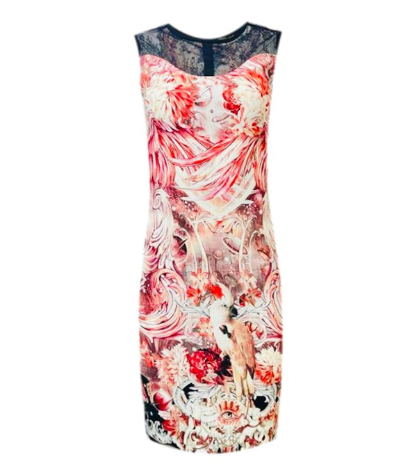 Roberto Cavalli Floral Dress. Size 38IT