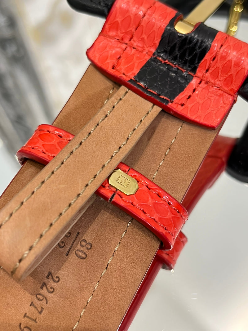 Fendi python strap sale