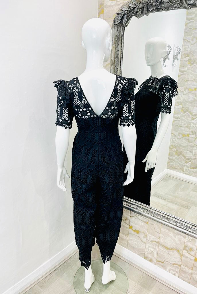 Temperley London Lace Jumpsuit. Size 10UK