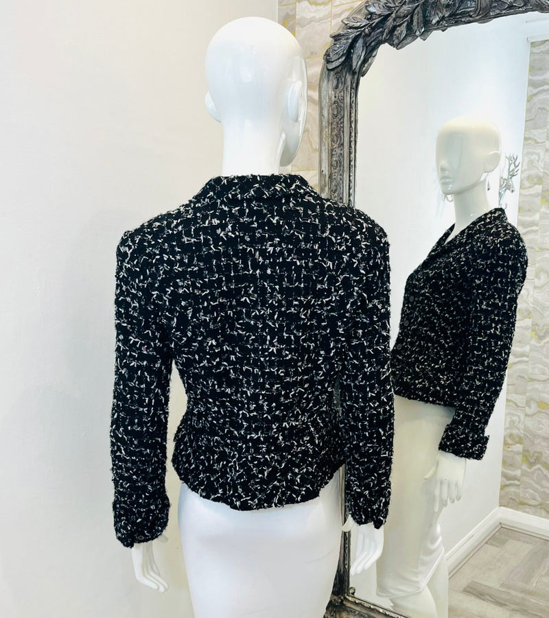 Chanel Fantasy Tweed Jacket. Size 42FR