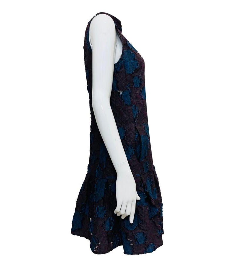 Erdem Floral Appliqué Dress. Size 8UK