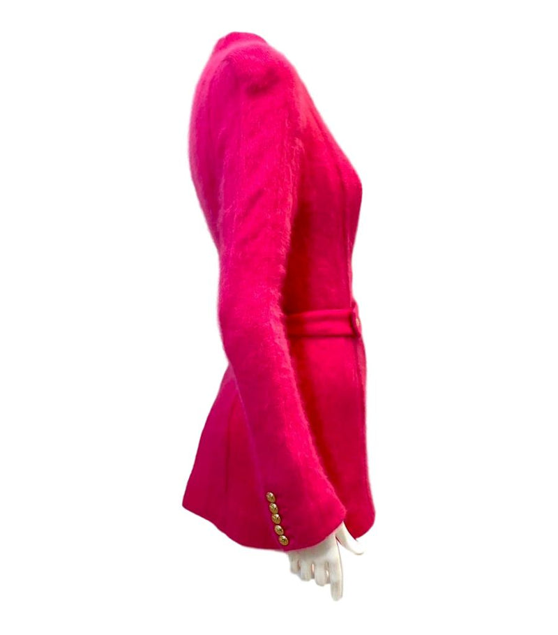Balmain Angora Wool Jacket. Size 36IT