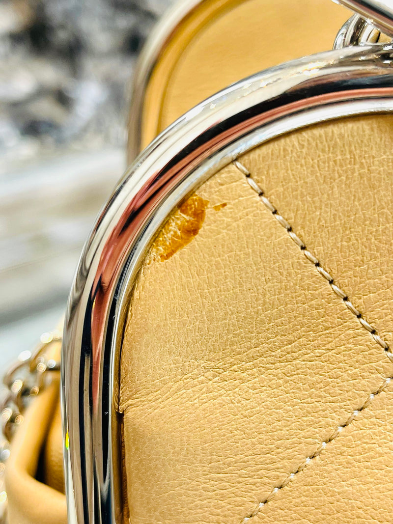 Chanel 'CC' Logo Leather Handbag