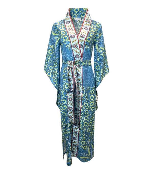 D'Ascoli Silk Kimono Dress. Size XS