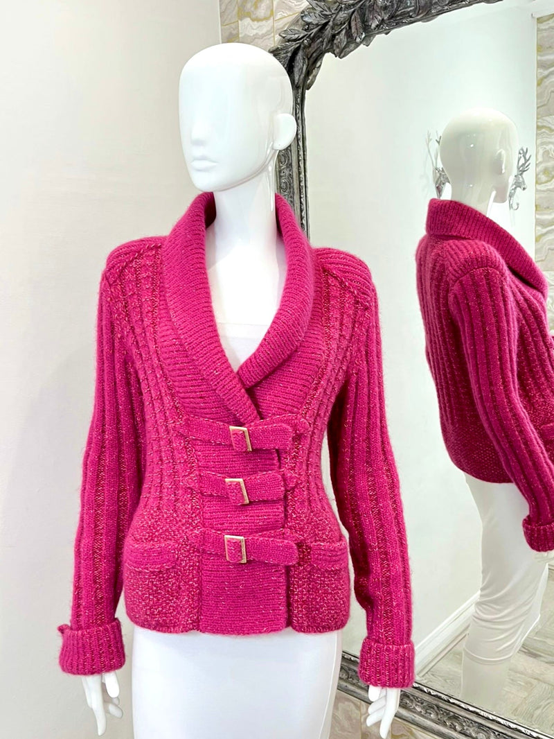 Chanel Paris Moscow Mohair & Wool Cardi/Jacket. Size 38FR