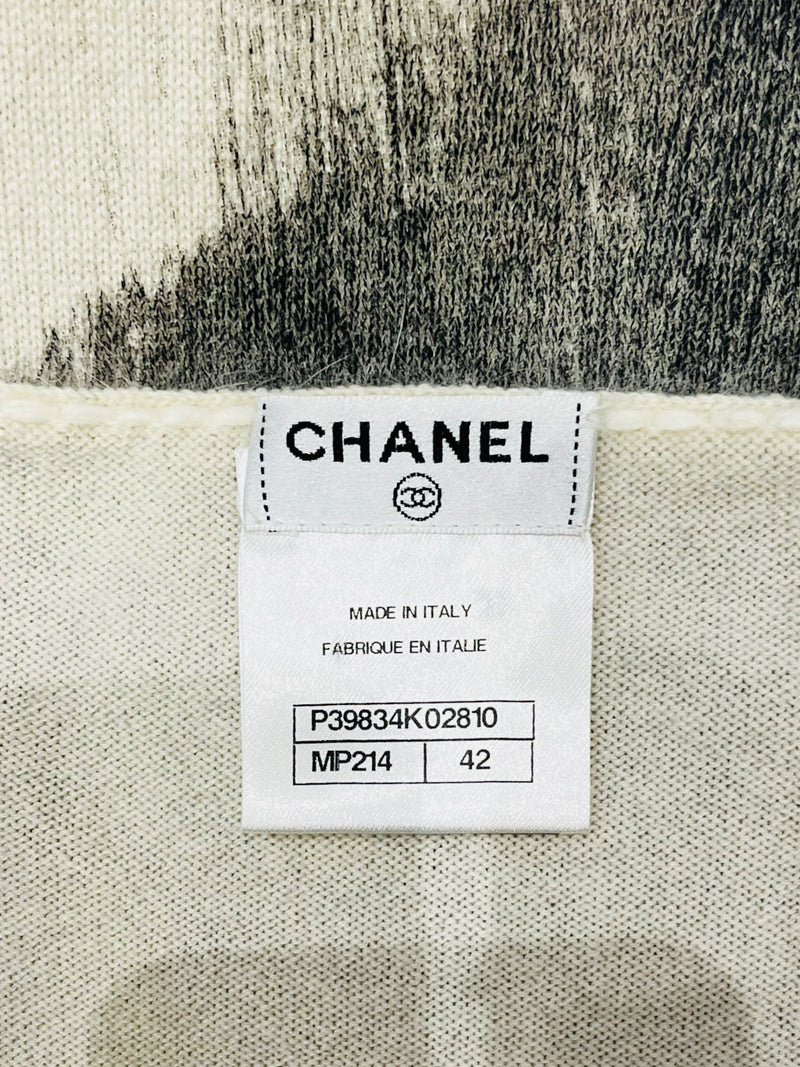 Chanel Angora & Cashmere Dress. Size 42FR