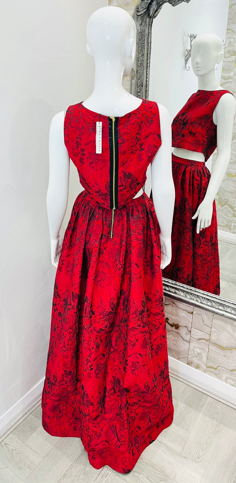 Alice + Olivia By Stacey Bendet Jacquard Skirt & Top. Size 4US