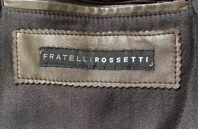Fratelli Rossetti Leather Jacket. Size 56IT