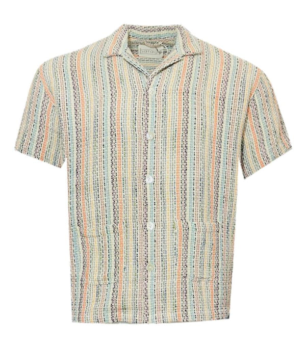 Hargo Cotton Striped Shirt. Size S