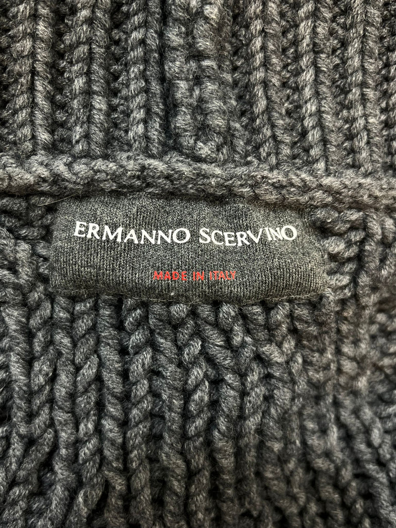 Ermanno Scervino Wool & Crystal Embellished Cardigan. Size M