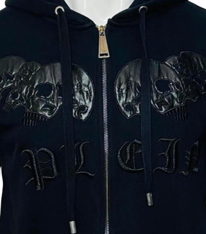 Philipp Plein Skull Hoodie. Size S